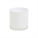 【花器 ベース 花器(プラスチック)】 クレールClairアクリルポットS ホワイト ka154002-00w プラスチック 樹脂【東京堂】