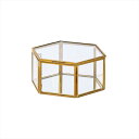 【花器 ベース 花器(その他素材)】 フレームボックス ヘクスM ゴールド mc022630-zzz その他【東京堂】