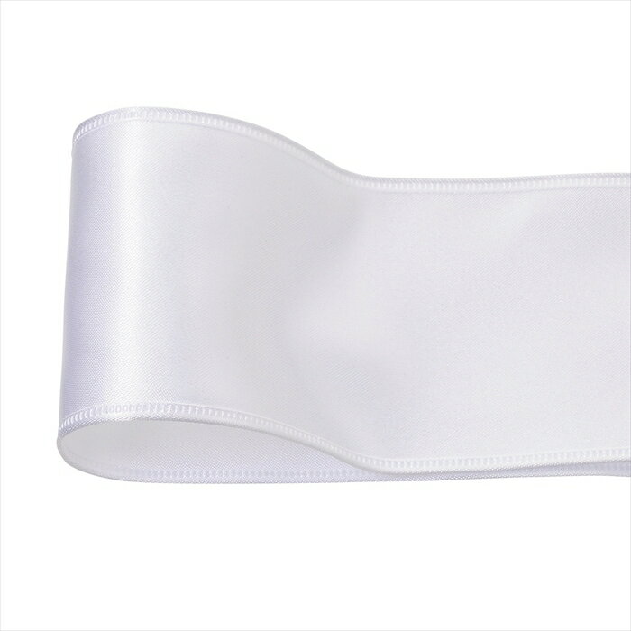 【リボン　ラッピング　包装資材　リボン】　リーガルサテンワイヤー入り　64mm　01 ra001363-001 ベーシック【東京堂】