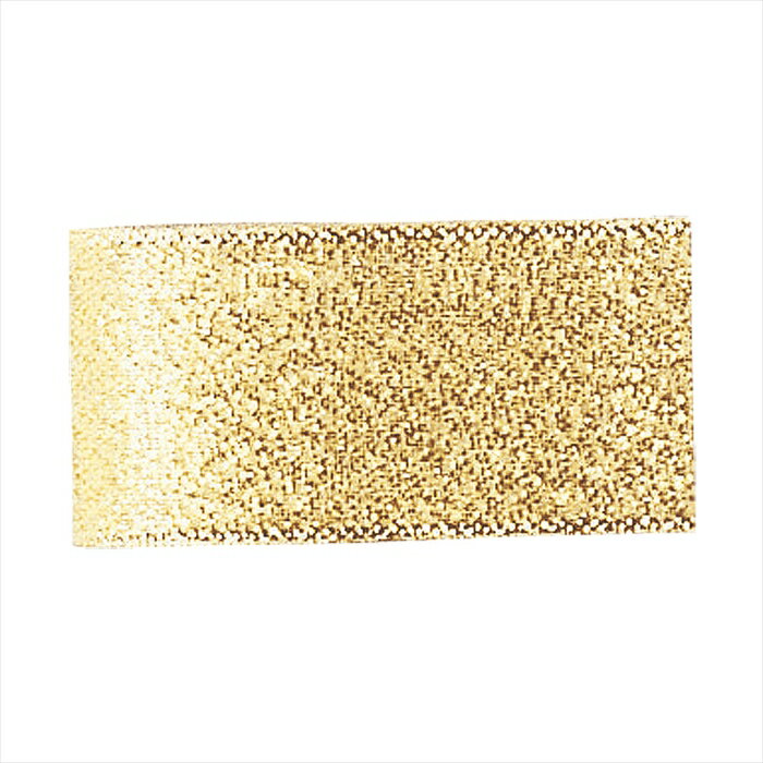 【リボン　ラッピング　包装資材　リボン】　クィーンメタル18mm　1　ゴールド rt040320-001 ベーシック【東京堂】