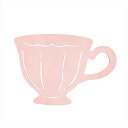 【花器 ベース ナチュラル素材】 ティーカッププレート #2 ピンク ze009085-002 ナチュラルベース【東京堂】