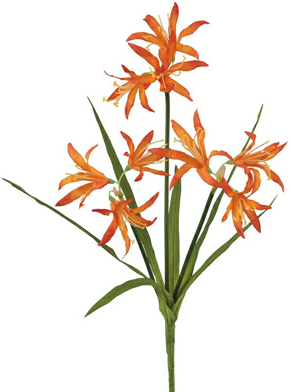 ワイルドネリネリリィ　OR 　viva-va-2531-or造花　アーティフィシャルフラワー