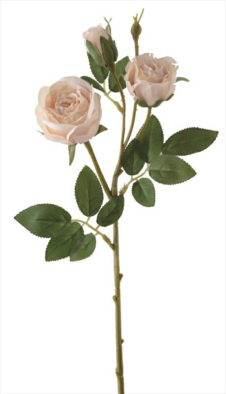 ミディアムローズスプレー　BE 　viva-ve-6826-be造花　アーティフィシャルフラワー【viva】
