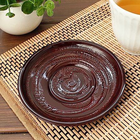 (在庫限り) 12cm茶托(和食器 茶托 茶器 業務用 アウトレット 訳あり 日本製)