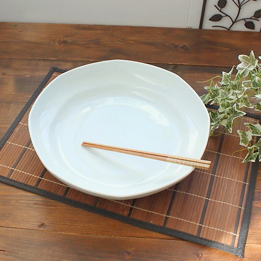 青磁8角特大鉢(和食器 洋食器 ボウル サラダボウル 鉢 煮物鉢 大鉢 業務用 業務用食器 アウトレット 訳あり 多治見美濃焼 日本製)