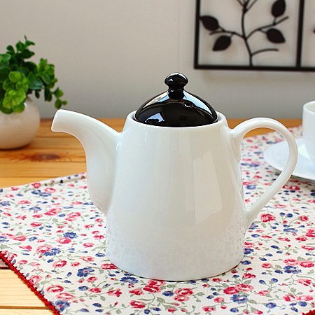 モノクロ ポット(洋食器 cafeポット ポット ティーポット カフェ食器 業務用食器 アウトレット 多治見..