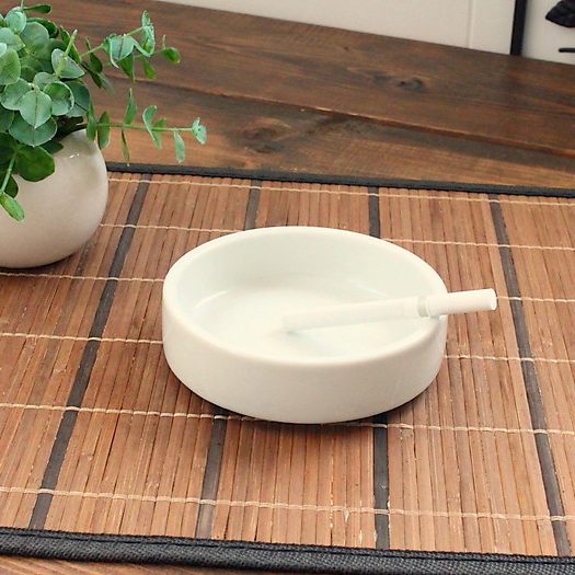灰皿(カトラリー 陶製 灰皿 陶製灰皿 アウトレット 業務用 多治見美濃焼 日本製)