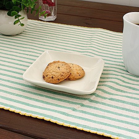 クリームcookie小皿(洋食器 お皿 小皿 プレート 醤油皿 カフェ カフェ風 カフェ食器 業務用 業務用食器 アウトレット 訳あり 多治見美濃焼 日本製)