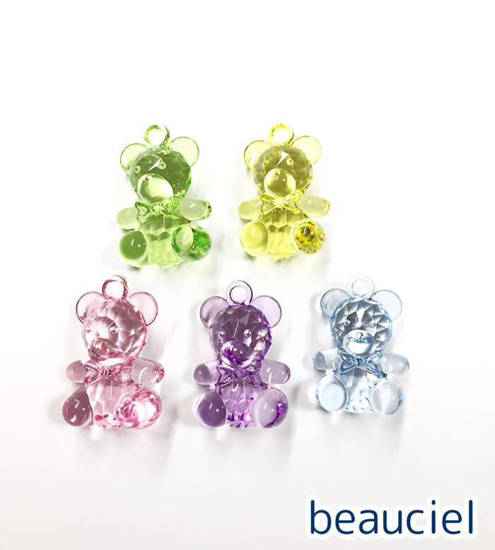 楽天市場】クマ チャーム（手芸・クラフト・生地｜日用品雑貨・文房具