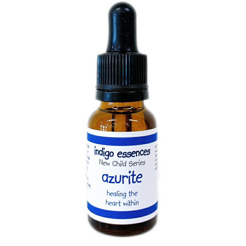 インディゴエッセンス アズライト(ハートを内から癒す) 15ml[インディゴエッセンス/フラワーエッセンス..