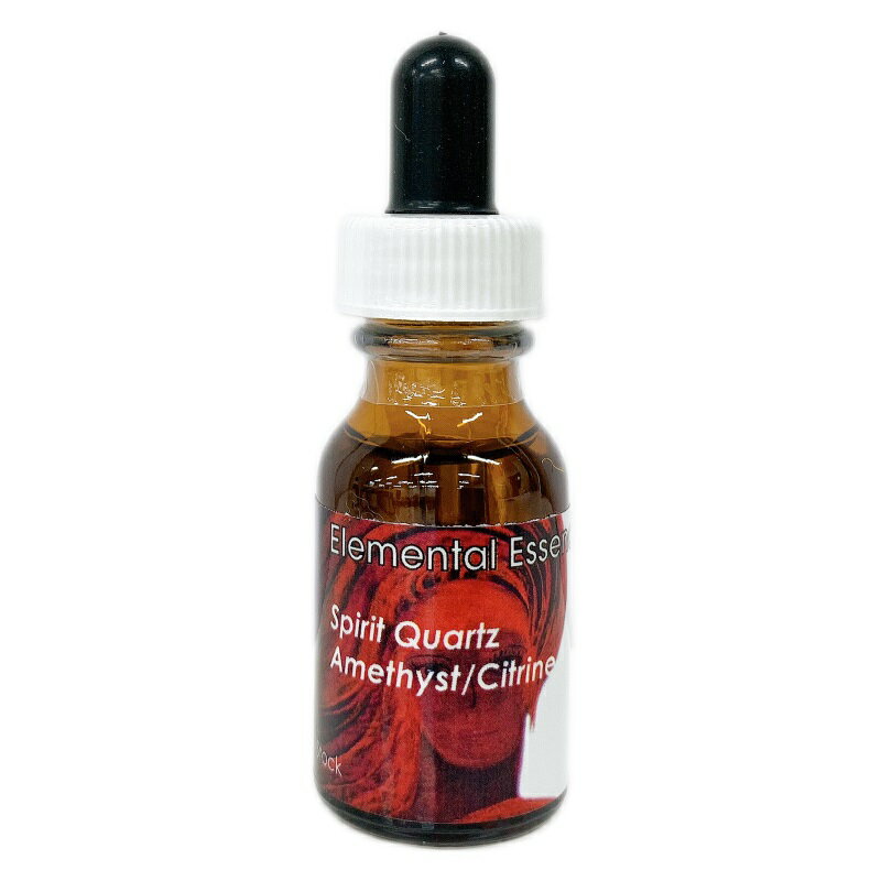 スピリットクオーツ（アメジスト／シトリン）《セイクレッドエイトエッセンス》15ml [フラワーエッセン..