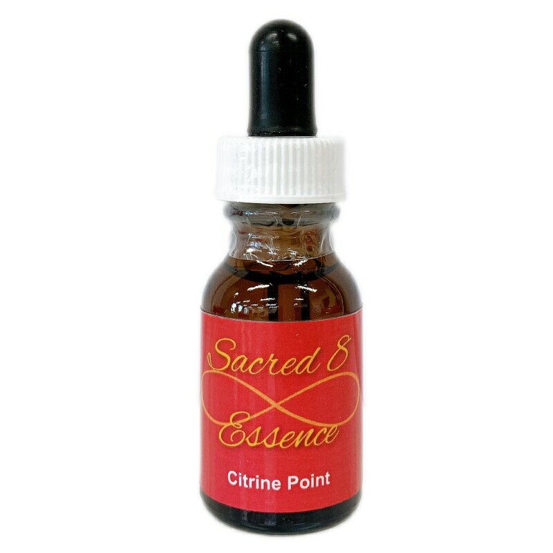 シトリンポイント《セイクレッドエイトエッセンス》15ml [フラワーエッセンス]