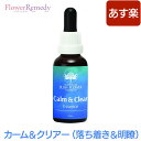 カーム＆クリアー（落ち着き＆明瞭）《オーストラリアンブッシュフラワーエッセンス》30ml コンビネーション/フラワーエッセンス/オーストラリアンブッシュ