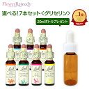 バッチフラワーレメディ グリセリンベース(10ml)選べる7本セット【トリートメントボトル 20ml1本もれなくプレゼント!!】[正規輸入品/フラワーエッセンス...