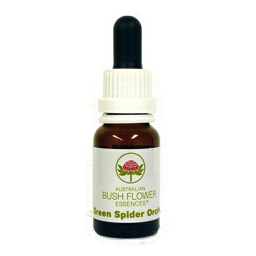 グリーンスパイダーオーキッド《オーストラリアン・ブッシュ フラワーエッセンス》15ml【メール...