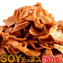 大注目!!糖質・たんぱく質・食物繊維を考えた!!大豆100％生地SOYチップス約500g(のり塩・コンソメ250g×2袋)/健康食品　ヘルシーフード　ダイエット