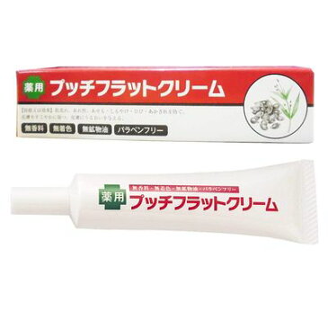 プッチフラットクリーム/医薬部外品 スキンケア フェイスケア 美容 健康 目元 首元 ポツポツ