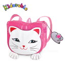 ねこ リュック キッズ 子供 遠足 ハイキング 子供リュック かわいい ポケット付 カワイイ プレゼント ギフト 誕生日プレゼント Kidorable キドラブ...