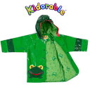 SALE Kidorable キドラブル カエル レインコート 90cm 95cm 100cm 110cm 115cm 125cm 入園入学祝い 高級素材 裏地...