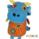 子供 ポシェット ショルダーバッグ ウエストバック 肩掛け 子供 キッズ 恐竜ぬいぐるみバッグ PECOWARE ペコウェア ぬいぐるみ型3WAYバッグ[ドラゴ...