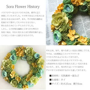 ソラフラワーリース【ミックス25cm】