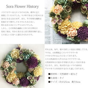 ソラフラワーリース【ミックス25cm】