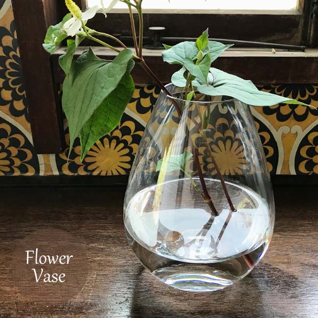 【あす楽】(資材)フラワーベース1個 硝子ベース 花瓶 【送