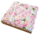 【送料無料】シャボンフラワーピンク ソープフラワー プレゼント 誕生日 ギフト インテリア 造花