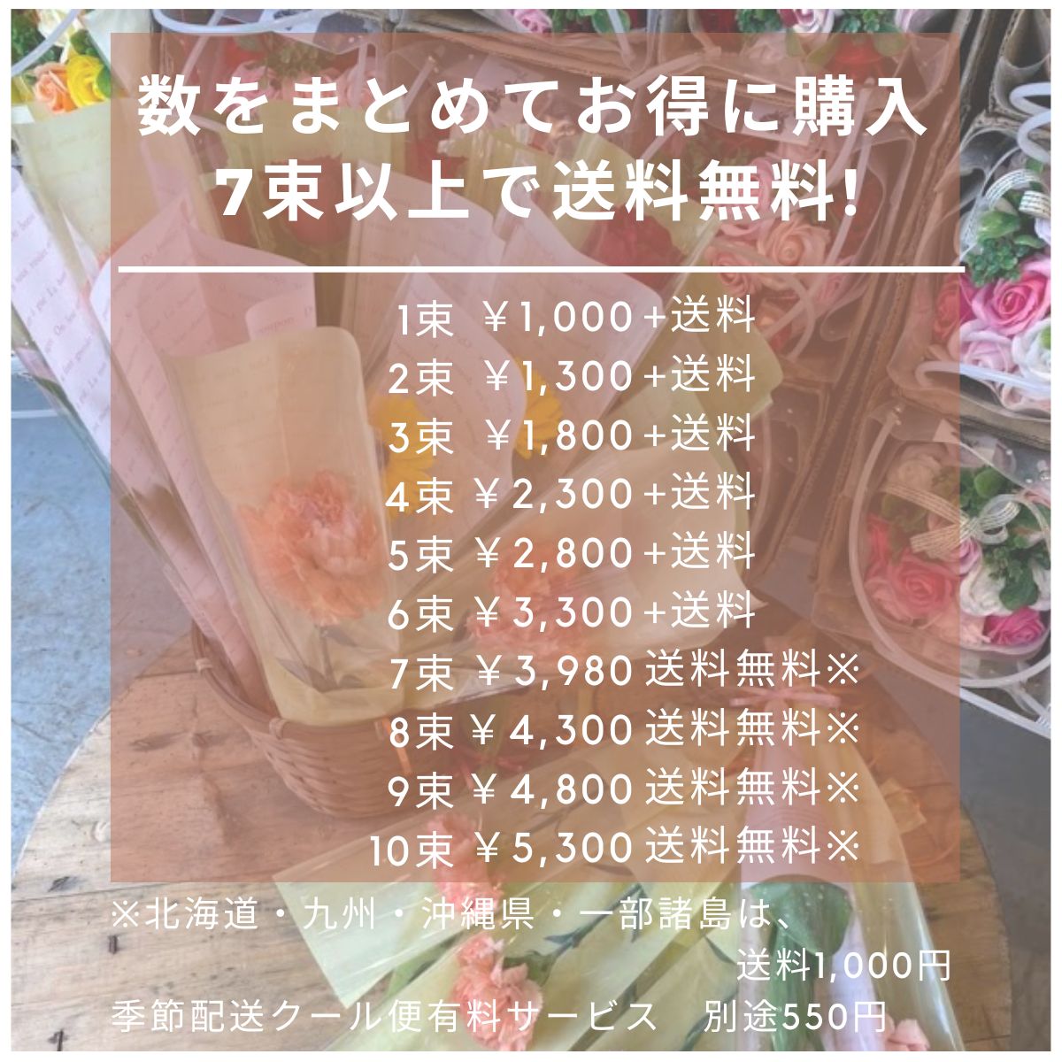 【まとめ買い◎花と色が選べる一輪花7束セット】 生花 バラ 切り花 ギフト プレゼント ミニブーケ 女性 男性 子供 かわいい おしゃれ 送料無料 プチギフト お疲れ様 退職祝い 発表会 内祝い 結婚祝い 長持ち 延命剤付き フラワーショップパイン