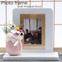 【写真たてセット】仏花 プリザーブドフラワー お供え お線香 お花 お悔やみ 四十九日 仏壇 枯れない 仏花 お供え 花 お悔やみ お盆 新盆 初盆 お彼岸 ペ...