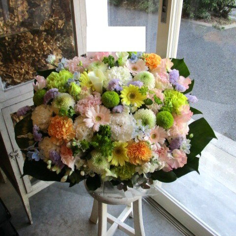 草楽（sora）オリジナルアレンジメント 【パステルランド】誕生日 花　フラワーアレンジメント　誕生日..