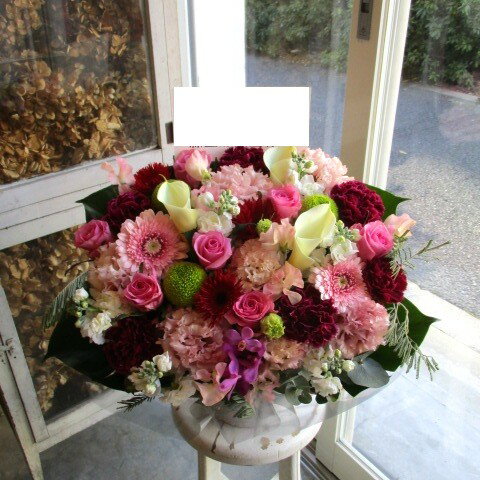 草楽（sora）オリジナルアレンジメント 【マンチェスター】誕生日 花　フラワーアレンジメント　誕生日..