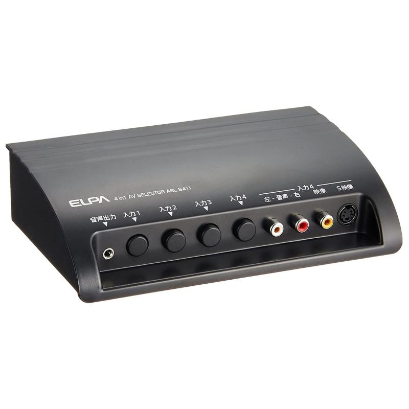 エルパ(ELPA) AVセレクター4in1 HDMI 分