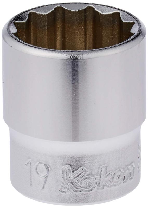 樂天商城 - 山下工業研究所 コーケン 3/8(9.5mm)SQ. 12角ソケット 19mm 3405M-19