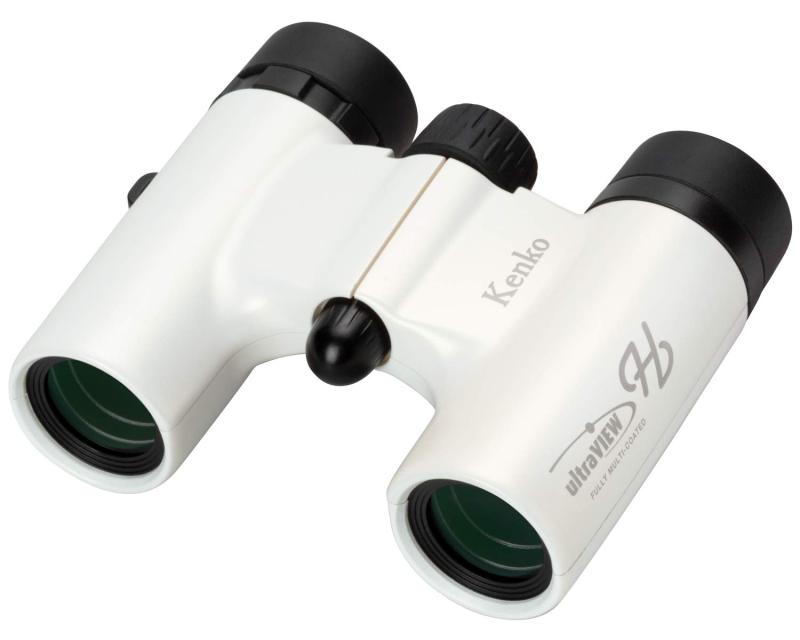 Kenko 双眼鏡 コンサート用 ウルトラビューH 6×21DH FMC ダハプリズム式 6倍 21口径 コンパクト フルマルチコーティング ホワイト