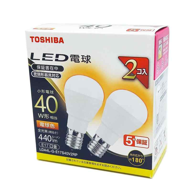 (TOSHIBA) LEDŵ 40W ۸ ŵ忧 E17 2P ̩Ĵб LDA4L-G-E17S40V2RP