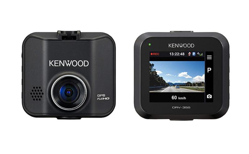 ケンウッド(KENWOOD) ドライブレコーダー DRV-355 広角 明るい F1.8レンズ 搭載 高機能を両立したスタンダードタイプ 32GBmicroSDカード付属 ブラック