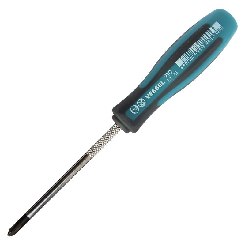 樂天商城 - ベッセル(VESSEL) メガドラ 細軸 ドライバー +1×75 910