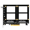 GLOTRENDS PU21 2ポート U.2 SSD PCIe 4....(2)