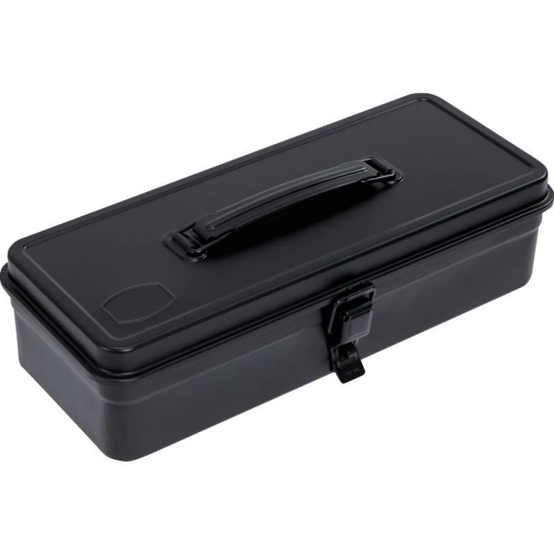 Rakuten - トラスコ中山(TRUSCO) トランク型工具箱 つや消しブラック 333×137×96.6mm T-320MBK