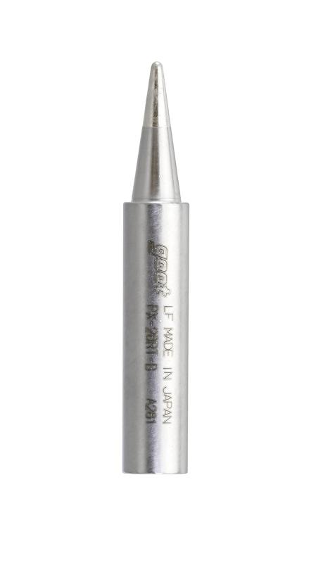太洋電機産業(goot) 替こて先 B型 PX-280/E用 日本製 PX-28RT-B 銀全長：42.5mm 直径：Φ6.8mmこて先タイプ：B型