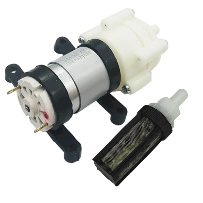 CONQUERALL DC 24V ダイヤフラムポンプ 385 自吸水槽ポンプ 保持リングとフィルターキット DIY 小型水..