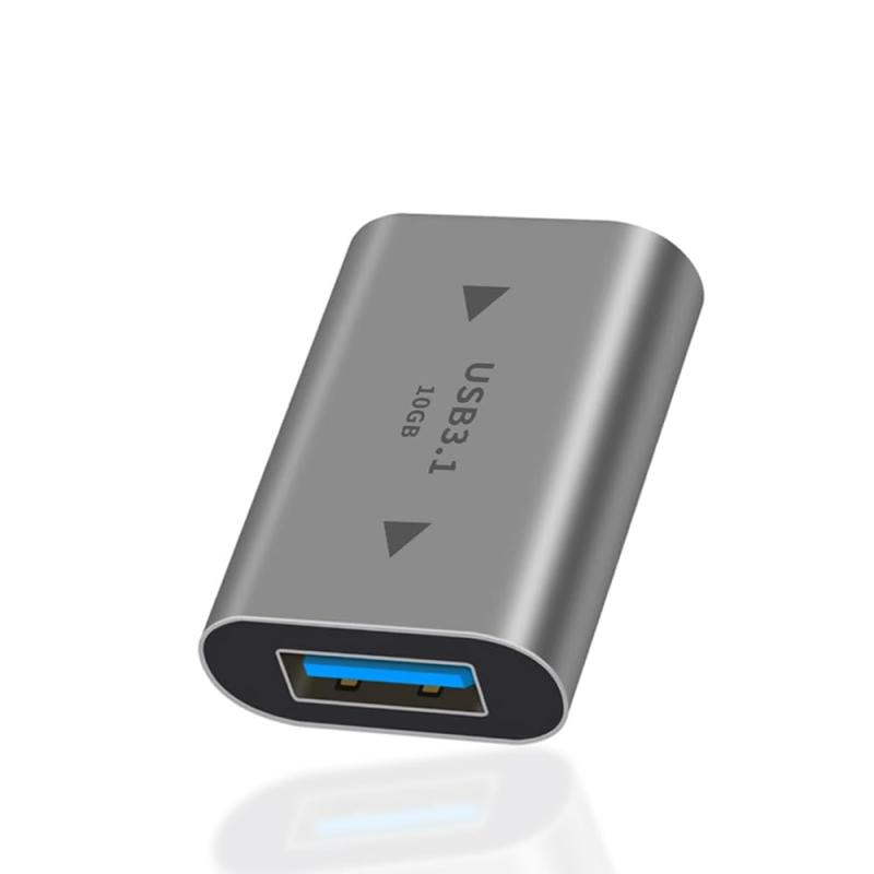 BOOHUQICH usb type-c 変換アダプタ USB C to USB 3.1 メスメス 変換コネクタ(Type C メス - USB A 3.1 メス) 最大10Gbps高速データ転送 OTG 延長アダプタ その他 USB-C 端末用(1個セ