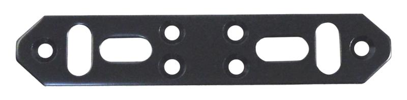樂天商城 - ダイドーハント(DAIDOHANT) ( 補強金物 ) DH ピッタリサポート I型 T130 BK [ 鉄 / 黒塗装 ] ( 1個入 ) 65805