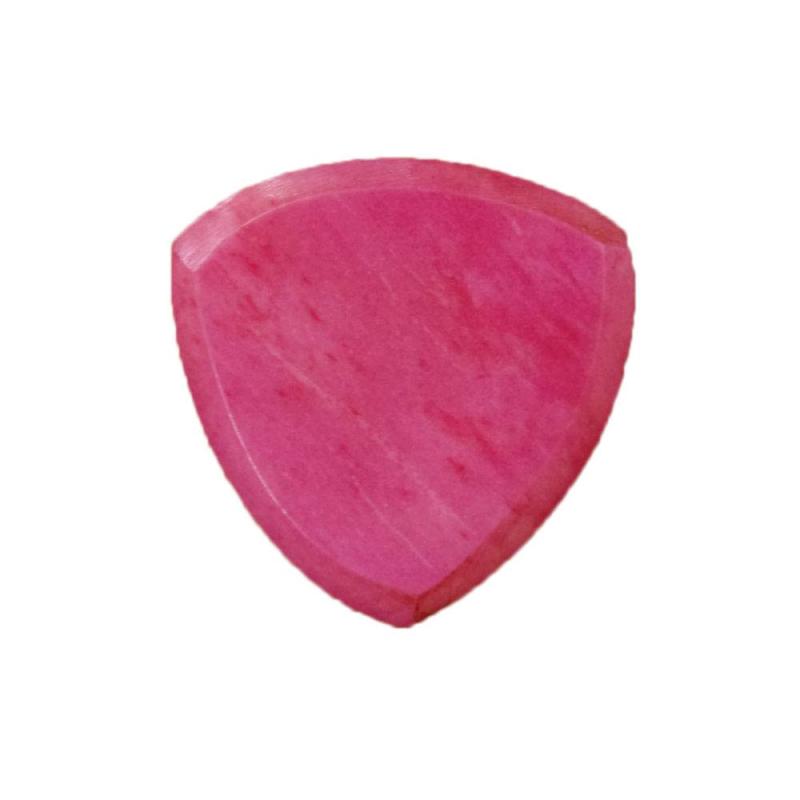 牛の骨で作られた天然素材の トライアングル (おにぎり型) ピック 3.0mm ピンク/Animals Pedal Wild Picks (CB-TC-N-PK-S) 3mm スモールサイズ