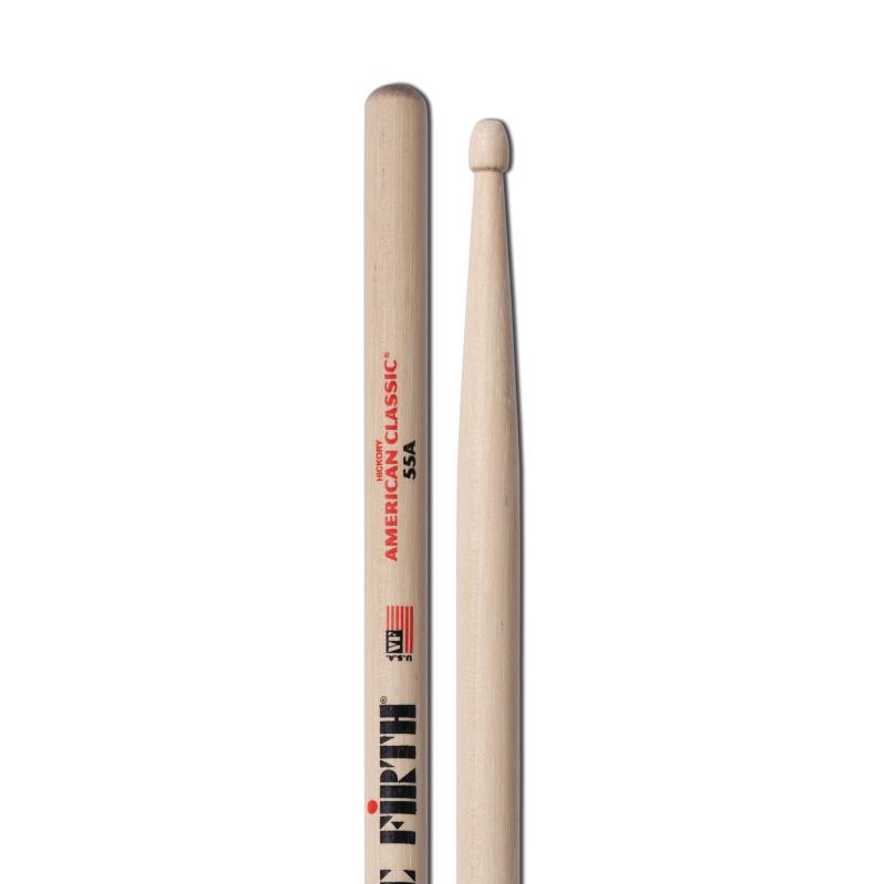 VIC FIRTH ドラムスティック AMERICAN CLASSIC 55A VIC-55Aサイズ:14.7 × 407mm材質:ヒッコリーAmerican Classic Series