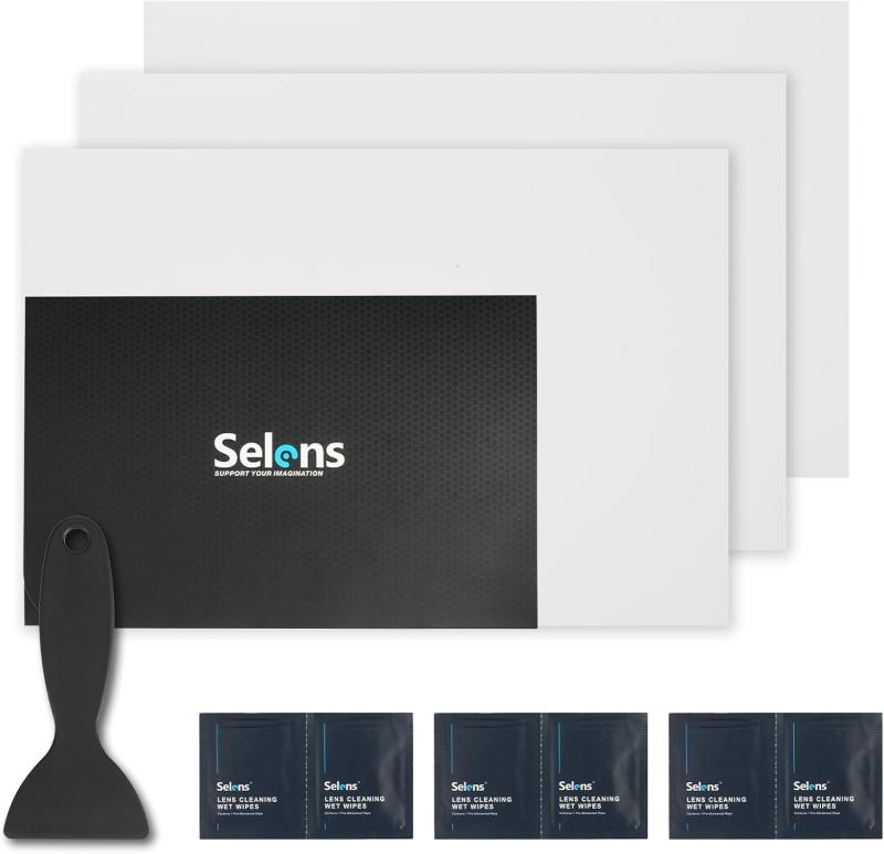 Selens 減光シール LEDランプ調光 光拡散シート LED 減光シール ランプシェード 3pcs 拡散カバー 照明アクセサリー(2.0)