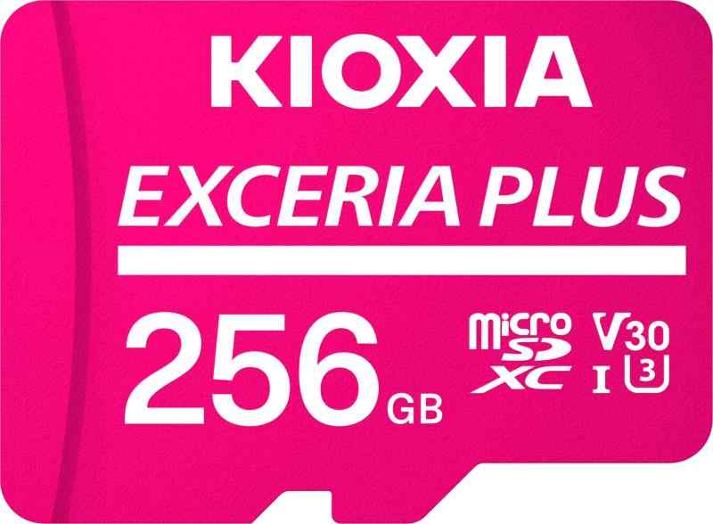 KIOXIA(キオクシア) 旧東芝メモリ microSD 256GB EXCERIA PLUS UHS-I U3 V30 Class10 Nintendo Switch動作確認済 microSDXC 最大読出100MB/s 最大書込85MB/s 4K対応