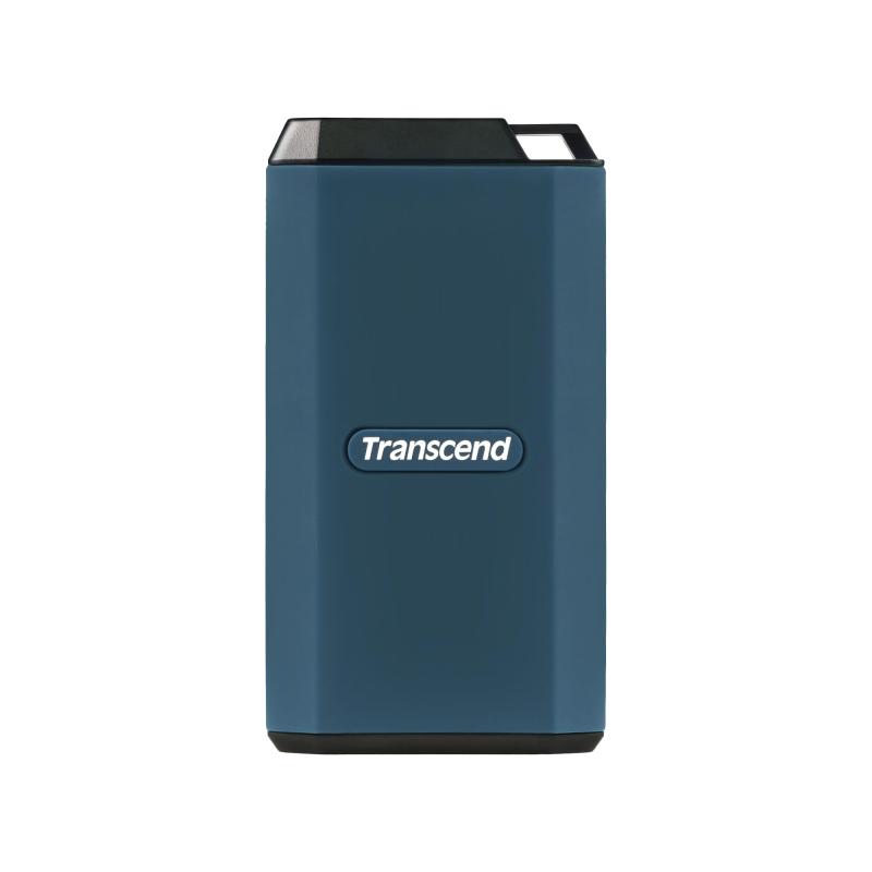 【家電批評 2025 外付けSSD 2,000MB/sクラス 総合No.1受賞】トランセンド ポータブルSSD 1TB 耐衝撃 USB 20Gbps 高速 最大2,000 MB/s 小型79mm x 42mm 軽量65g Type-C【iPhone 15