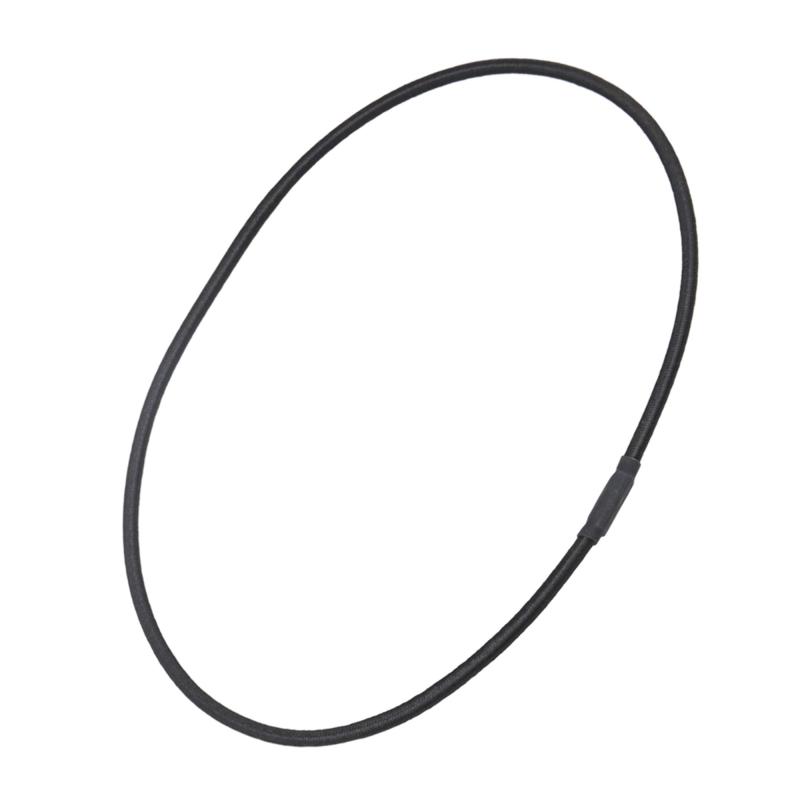 Bstinay 5個セット ショックマウントゴムコード マイクサスペンションホルダー用 ゴム製 ブラック